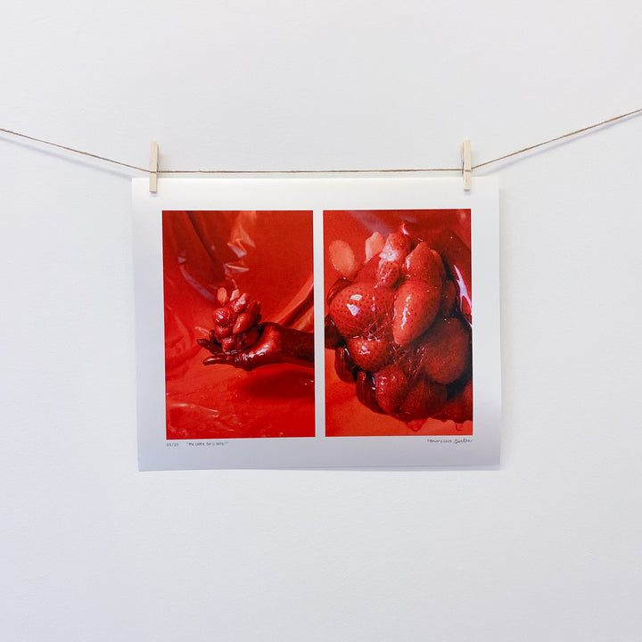 "Ma colère est si belle !" 16x20 Limited Edition Print PREORDER